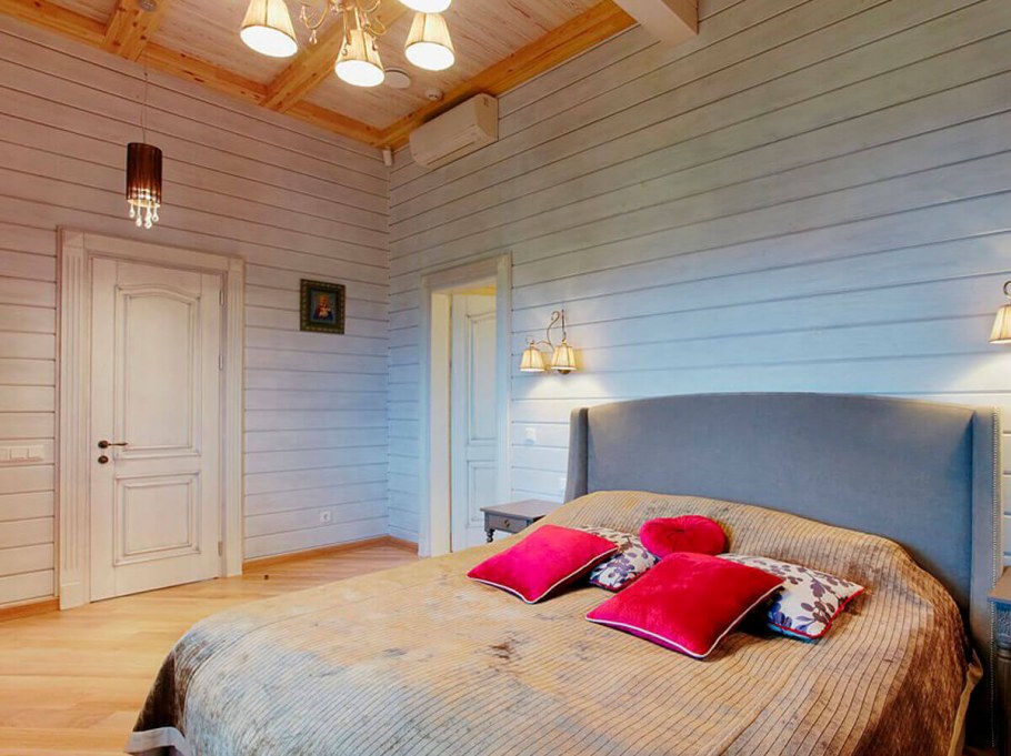 Вагонка штиль из лиственницы отделка