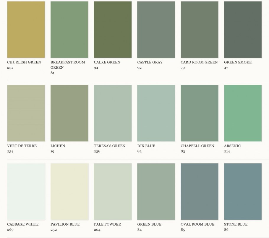 Зеленый цвет в интерьере