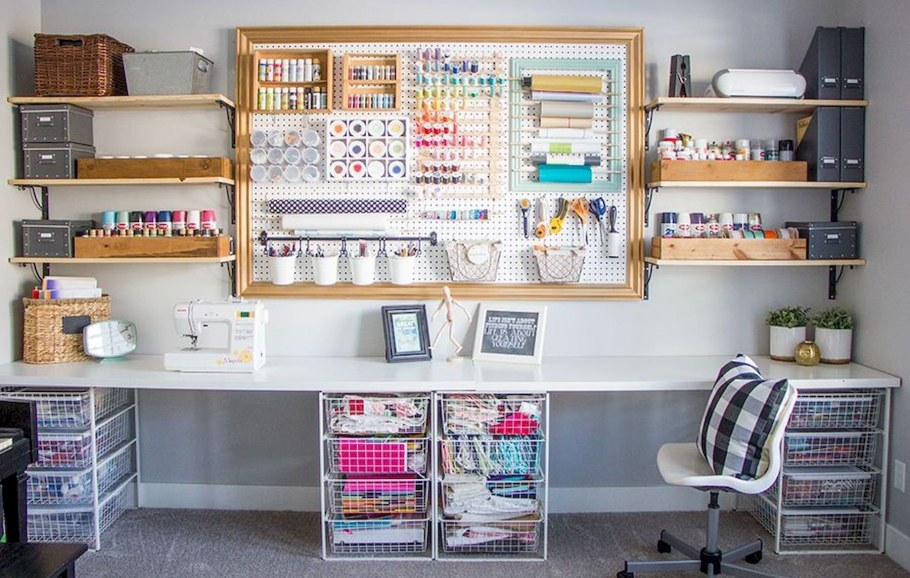 Кабинет икеа в интерьере