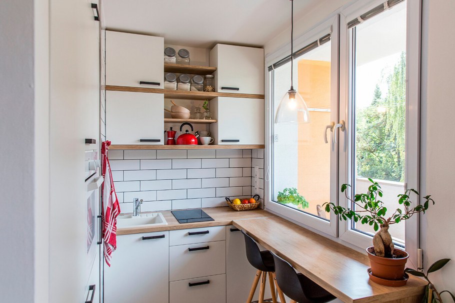 Дизайн маленькой кухни