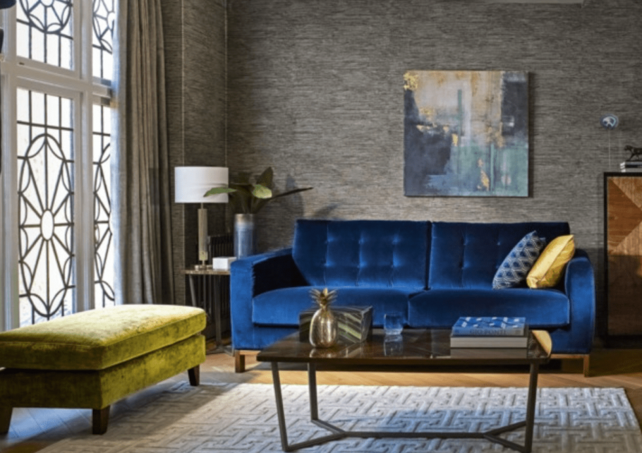Бархатный интерьер