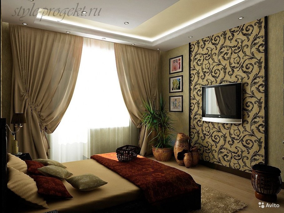 Ремонт зала бюджетный вариант