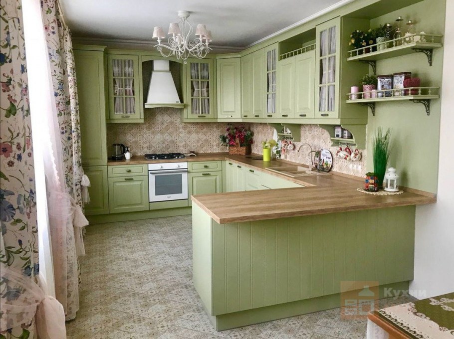 Кухня Флореале тик