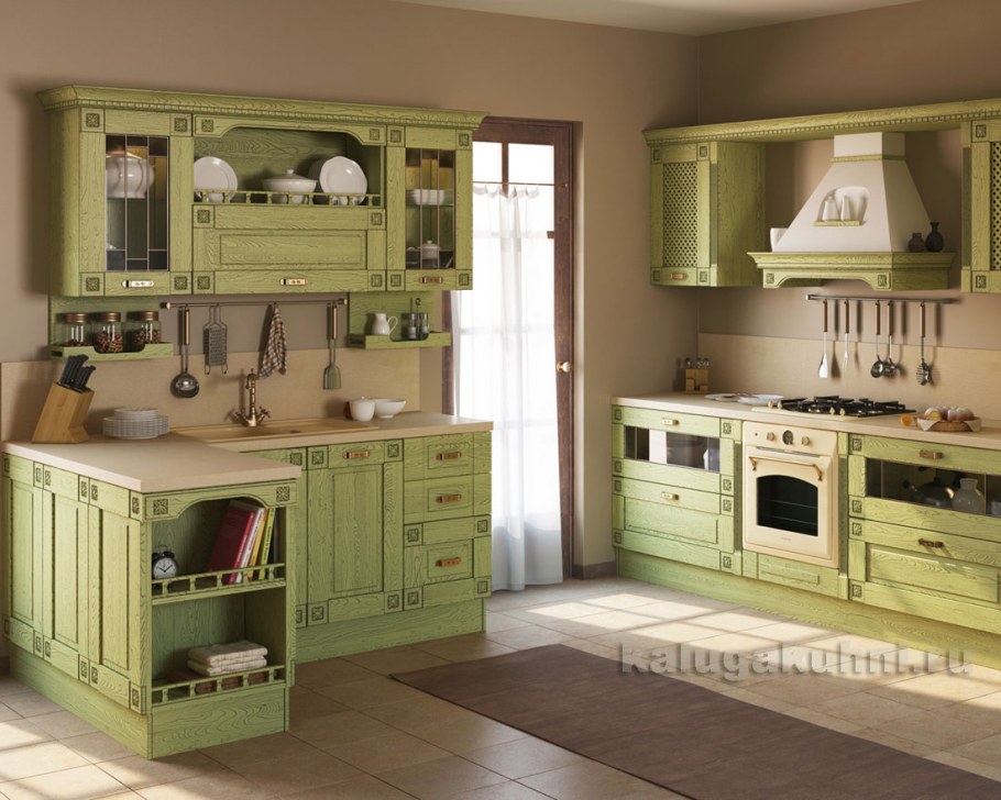 Кухня столовая в стиле Прованс