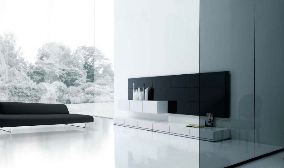 Белая спальня Минимализм