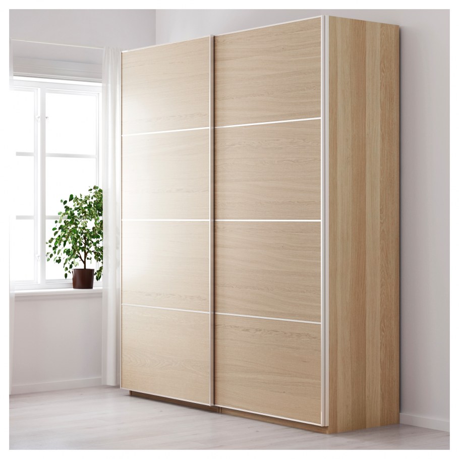 Шкаф ПАКС беленый дуб