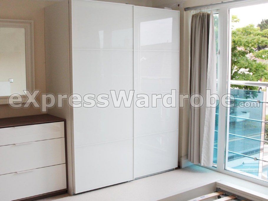 ПАКС гардероб, белый, БЕРГСБУ