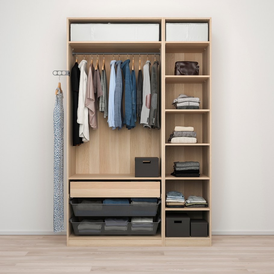 Ikea Pax шкаф белый дуб