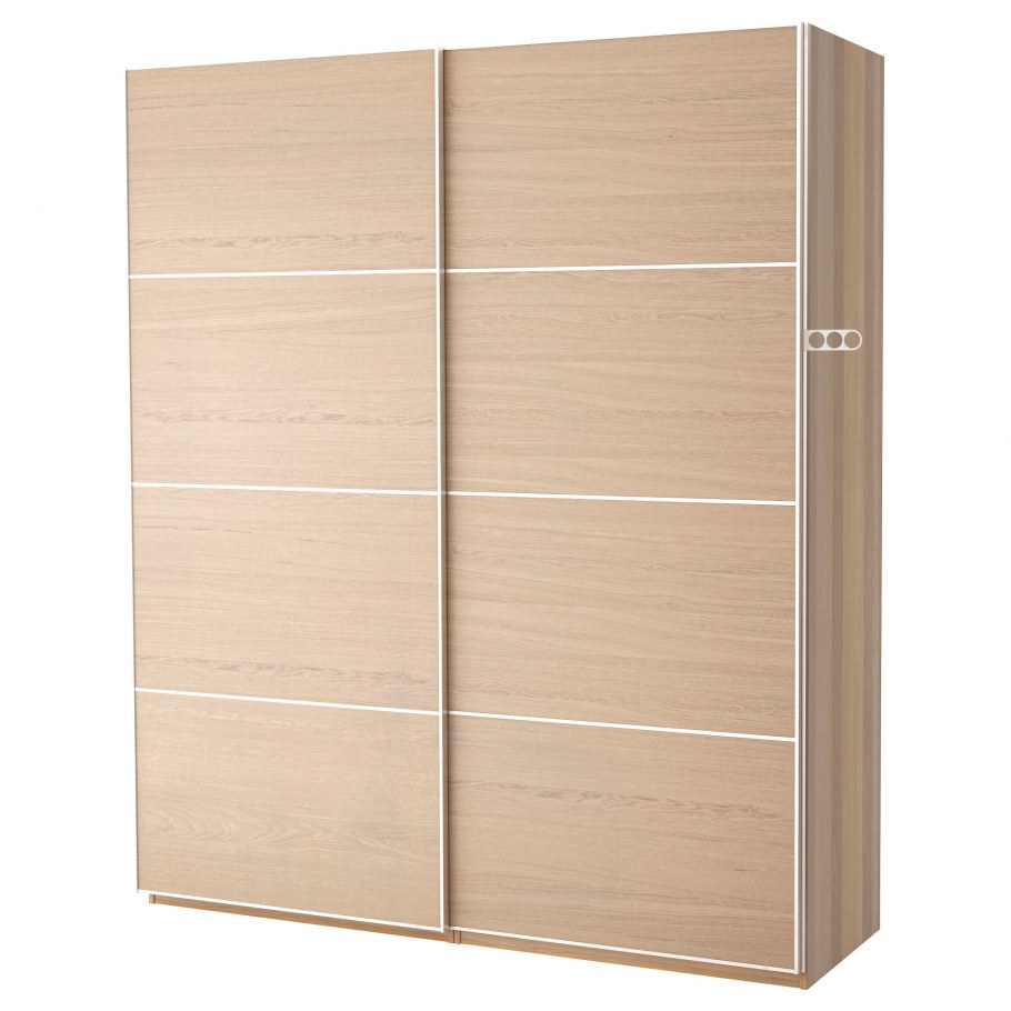 ПАКС гардероб белый ФОРСАНД белый 150x60x236 см