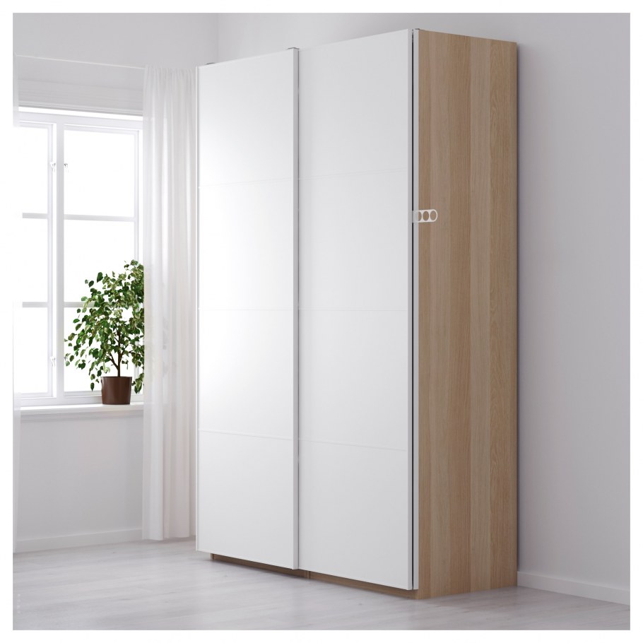 Шкаф ПАКС беленый дуб