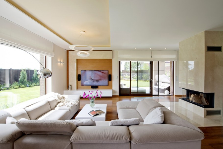 Интерьер одноэтажного дома