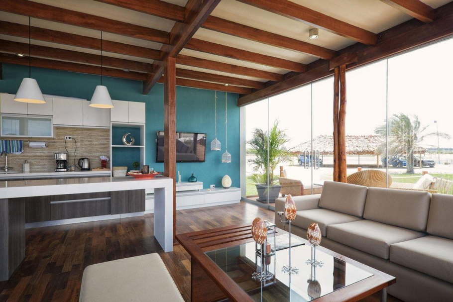 Интерьер одноэтажного коттеджа