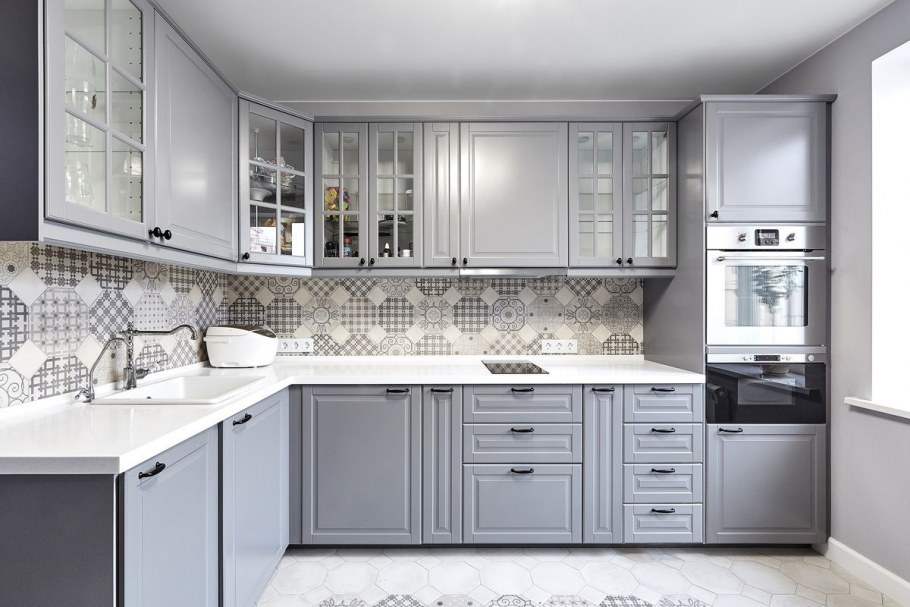 Белая кухня Неоклассика Slotex 2340