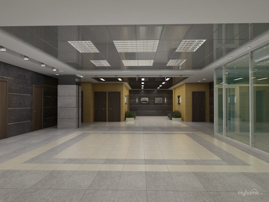 Интерьер вестибюля