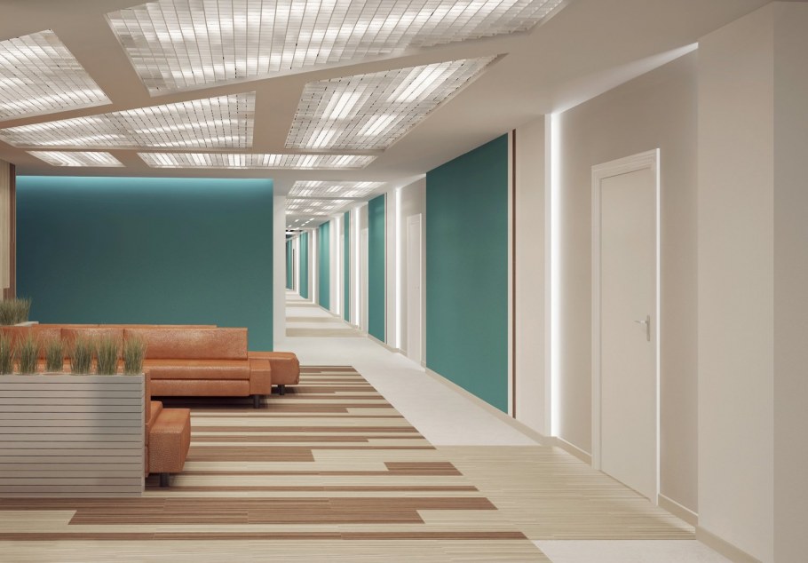 Холл офисных помещений