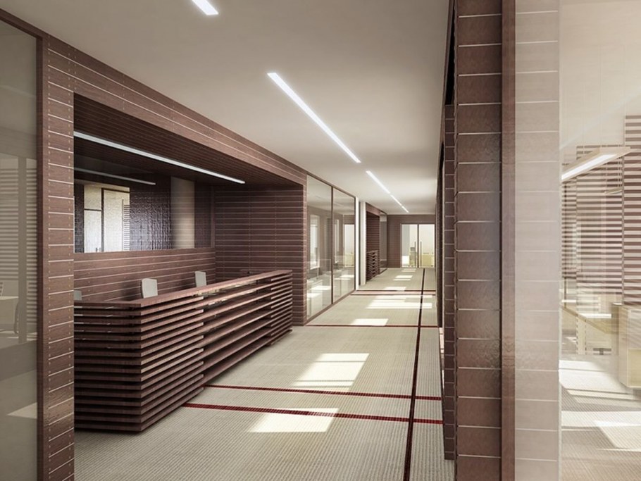 Бизнес центр интерьер