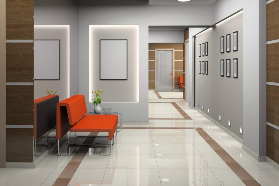 Интерьеры лобби бизнес центров