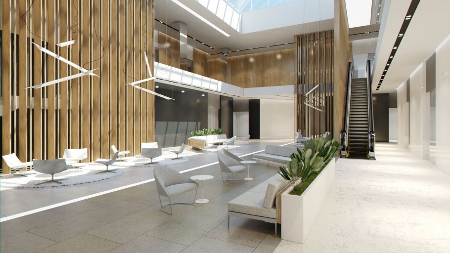 Вестибюль административного здания