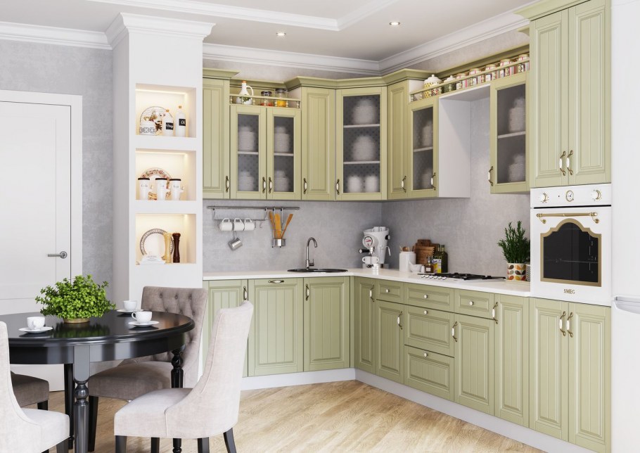 Кухня в стиле Нео Прованс