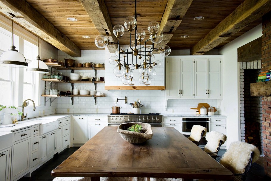 Кухня Прованс зеленая Лорен