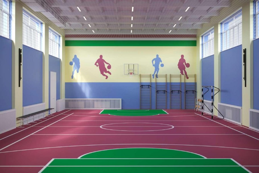 Спортзал в школе
