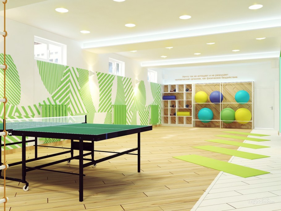 Школа 76 Красноярск спортзал