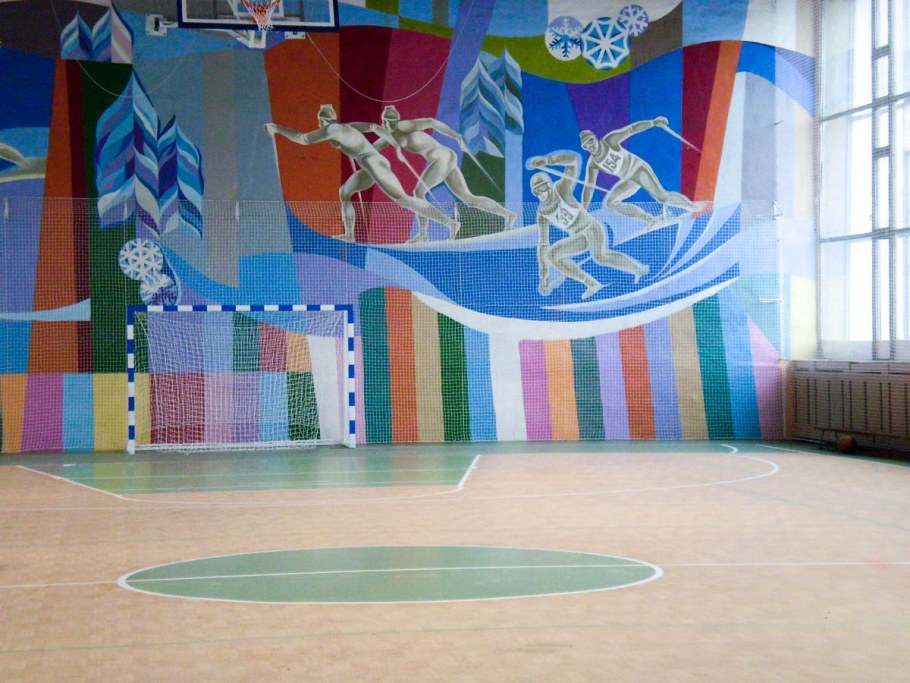 Спортивный линолеум Таркетт