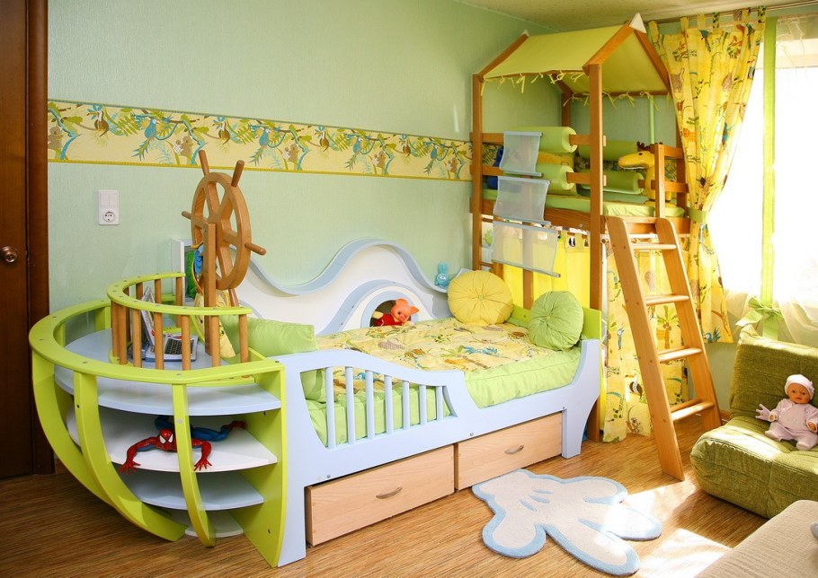 Интересные детские кровати