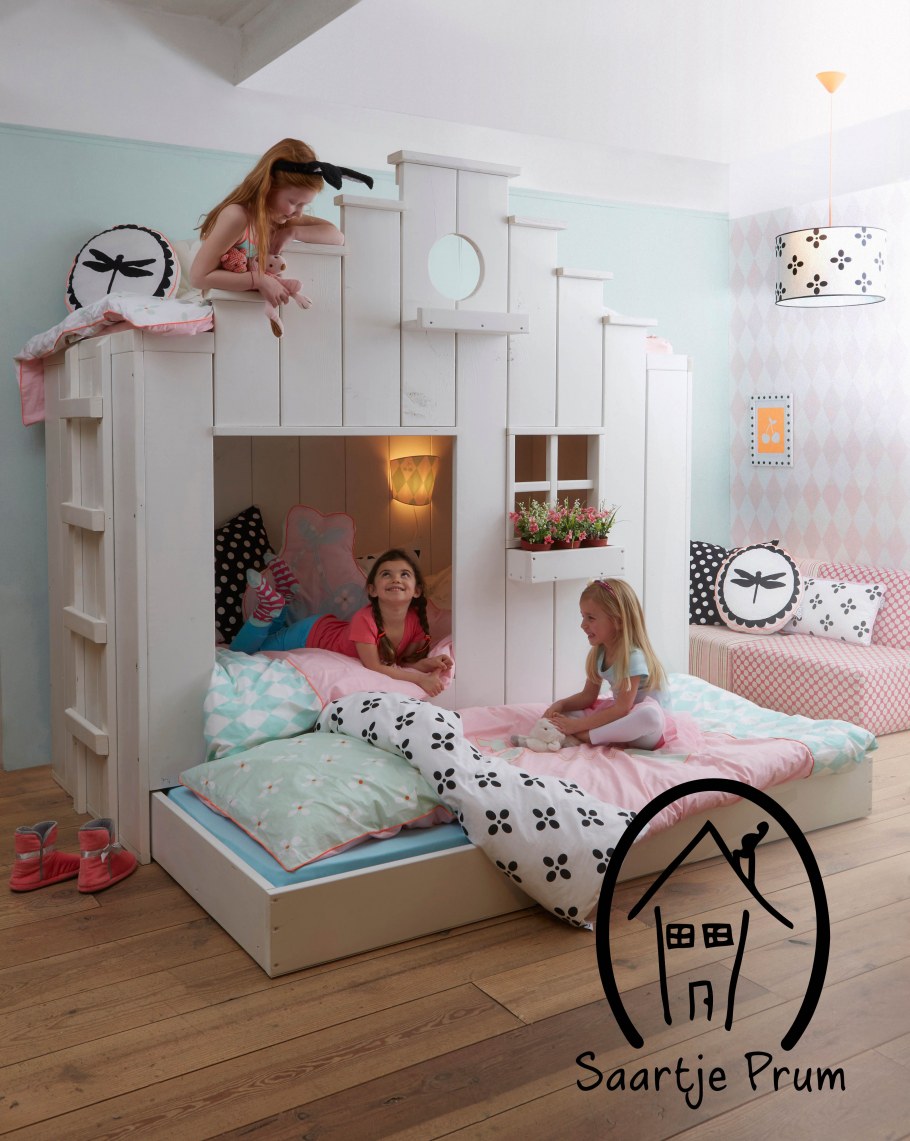 Необычные детские комнаты для двух девочек