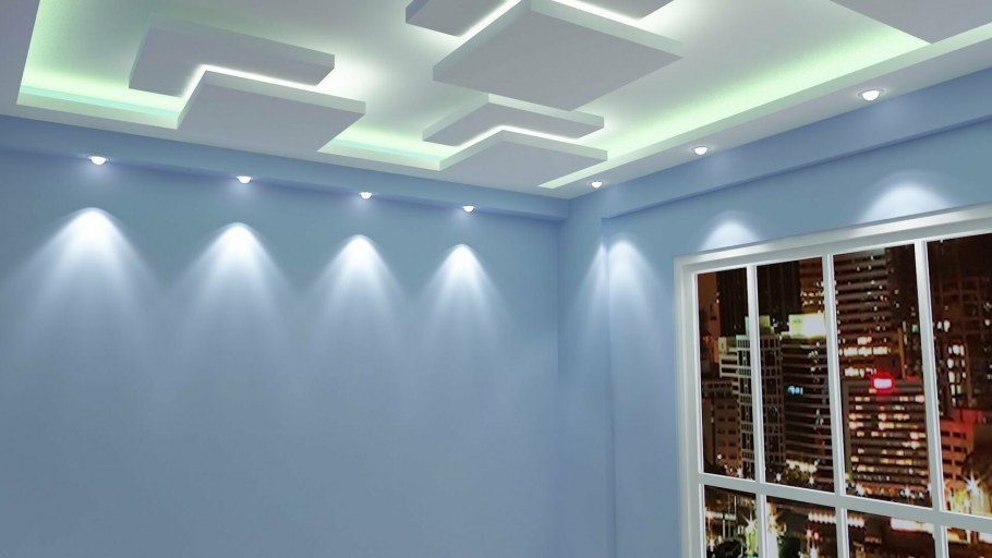 Декор потолка