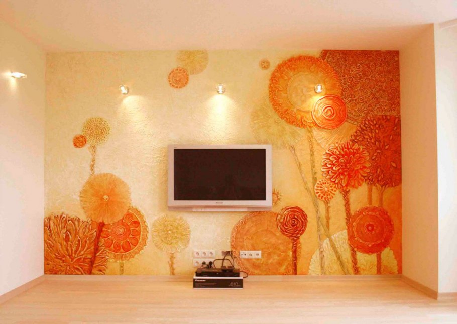 Silk Plaster в интерьере