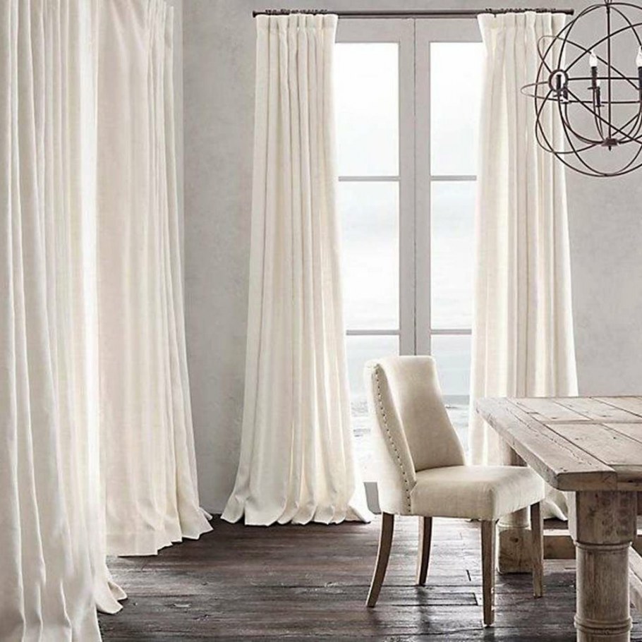 Льняные занавески