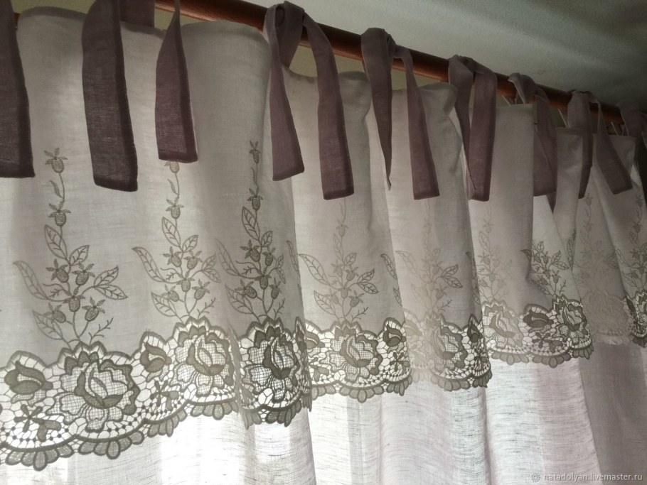 Шторы лен Мережка (бежевый)артикул (SKU): 201-243-15