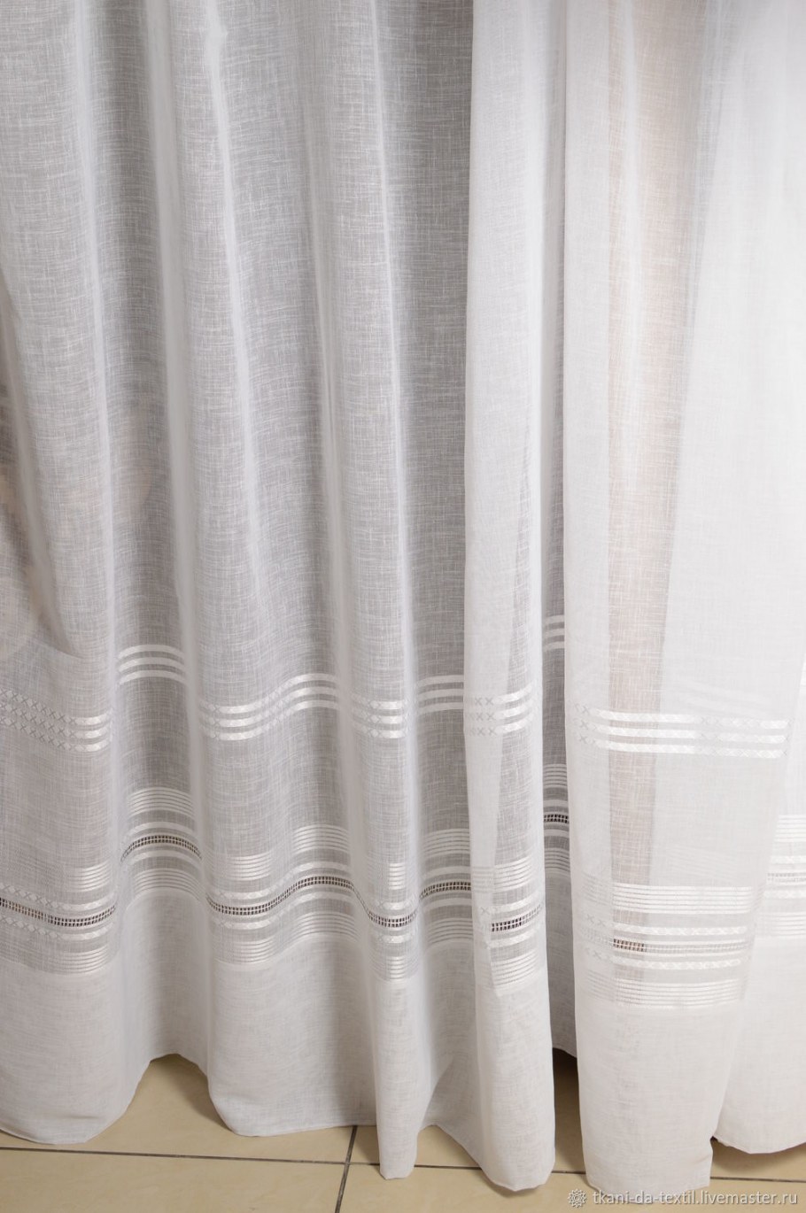 Льняные занавески