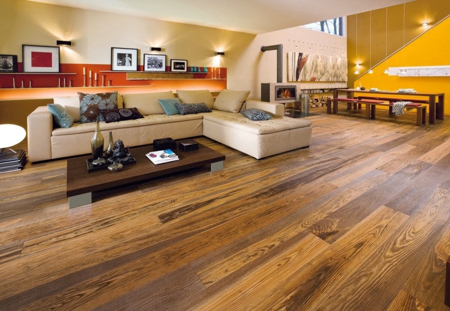 Ламинат в частном доме