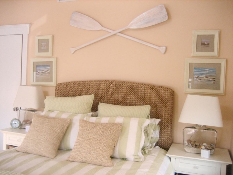 Светло персиковый цвет в интерьере