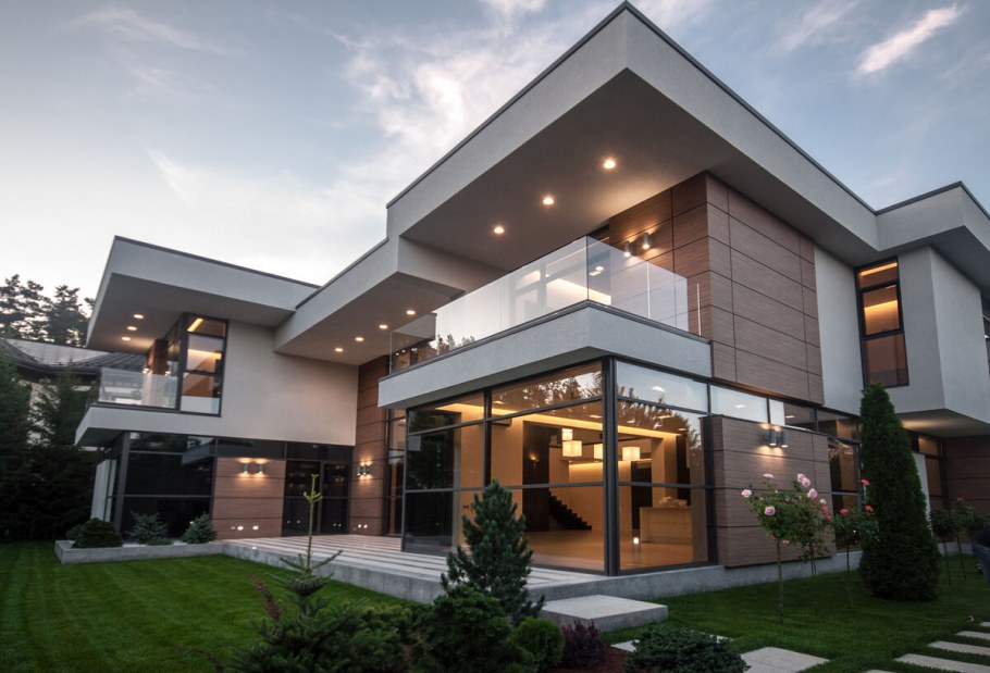 Загородный дом в современном стиле