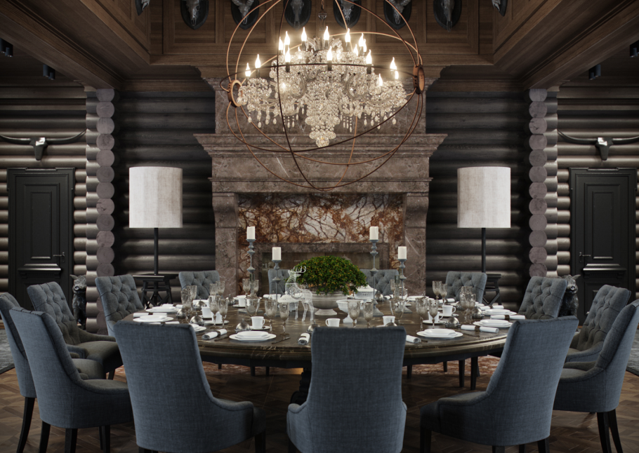 Дом ОЦБ интерьер