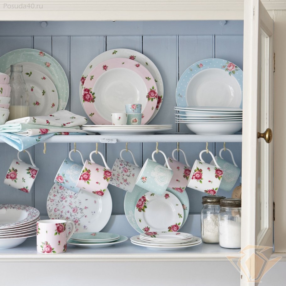 Посуда Royal Albert Rose Confetti Vintage