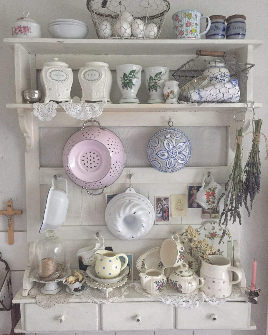Кухонная утварь в стиле шебби Шик