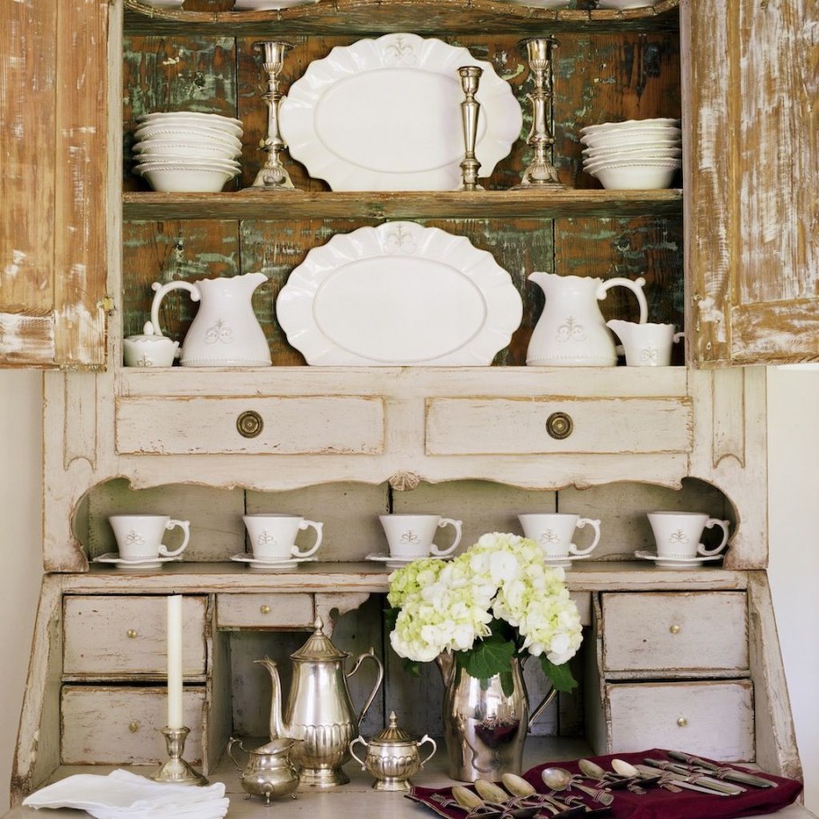 Посуда в деревенском стиле