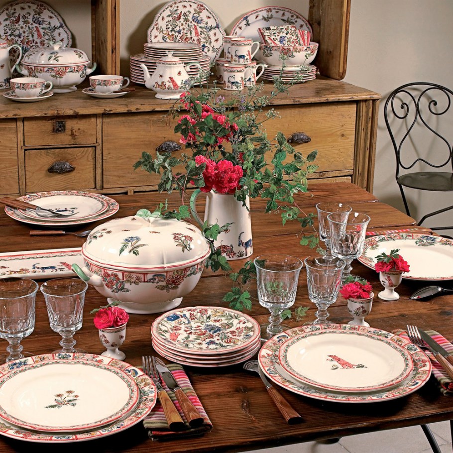 Посуда Gien Jardin imaginaire