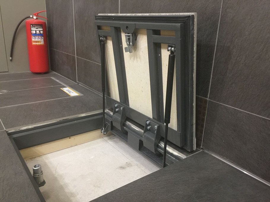 Ревизионный люк нажимной секрет-Лайт 600*400 настенный под плитку лючки.РФ