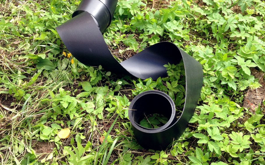 Гибкий бордюр пластик и плитка