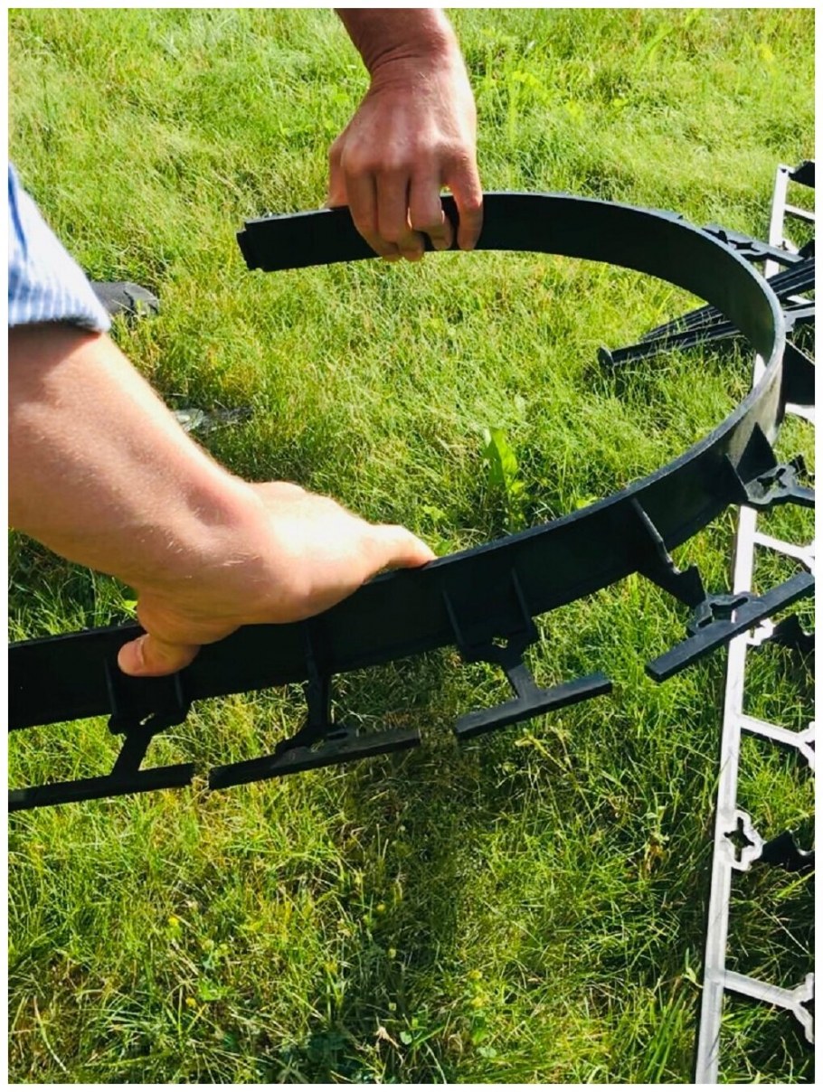 ЭКОСАД / садовый пластиковый бордюр