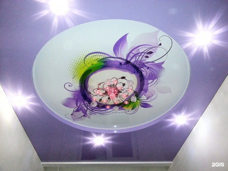 Натяжные потолки с фотопечатью