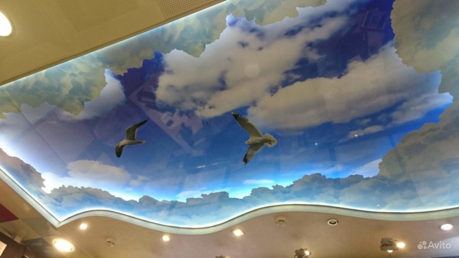 Натяжные потолки