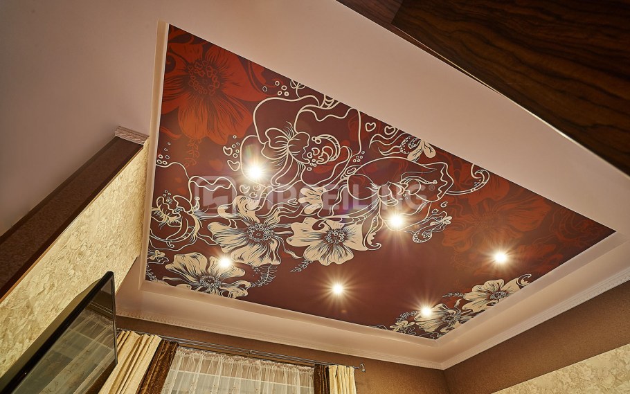 Натяжные потолки 3д