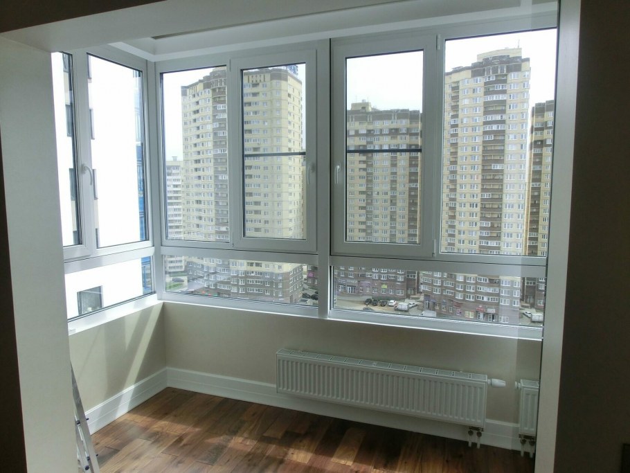 Объединение балкона серии п110т