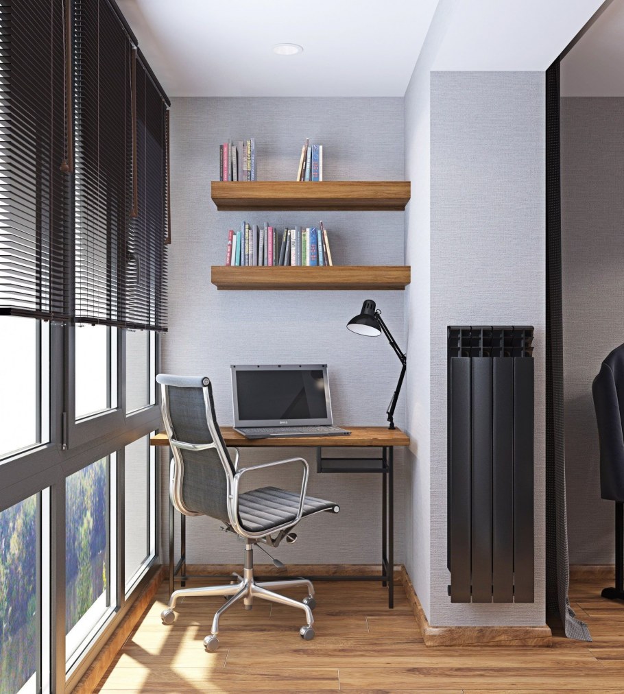 Объединение лоджии п44т